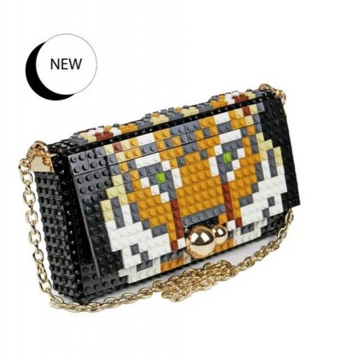 Bolso negro tigre Bag and Block [1]