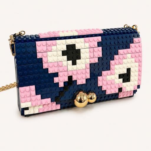 Bolso azul Bag and Block