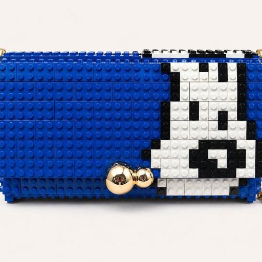 Bolso azul Milú Bag and Block