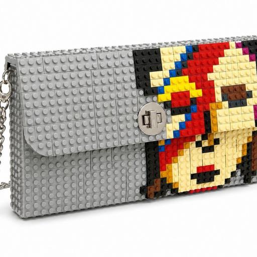 Cartera  sobre gris Bag and Block [2]