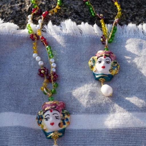 Collar Reina Fiori corto, Truhanas [2]