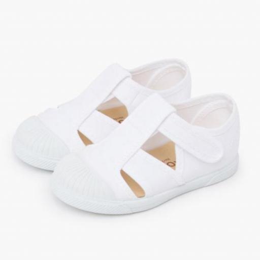 SANDALIA BLANDITA LONA TIPO CANGREJERA  [3]