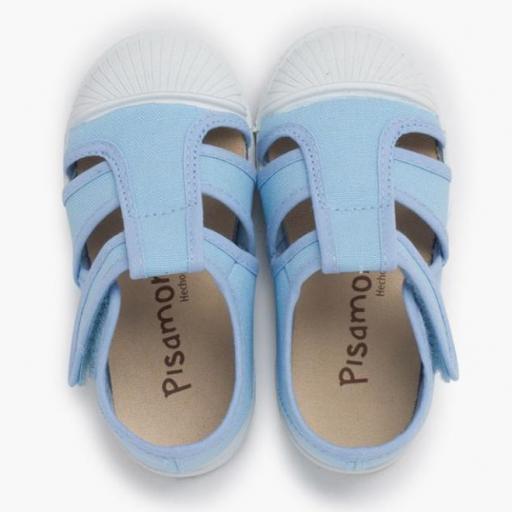 SANDALIA BLANDITA LONA TIPO CANGREJERA  [4]