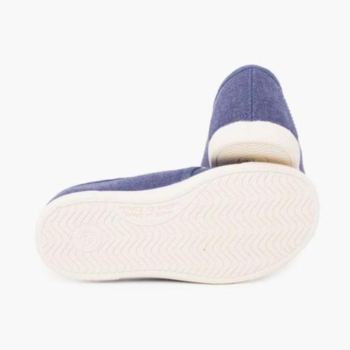 Zapatilla casual lona con puntera goma [3]