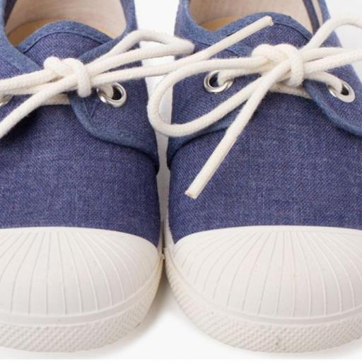 Zapatilla casual lona con puntera goma [5]