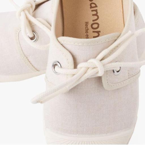 Zapatilla casual lona con puntera goma [5]