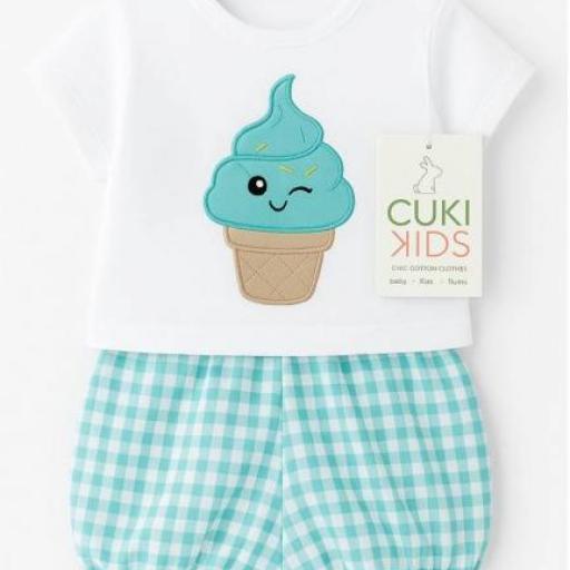 Conjunto helada vichy