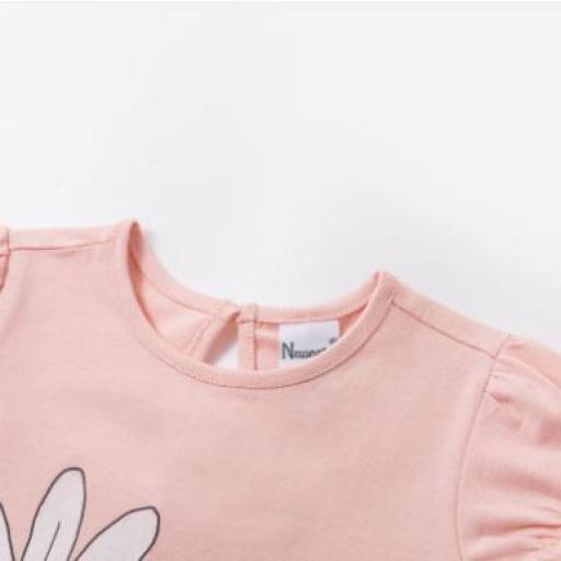 Camiseta Flor Rosa [2]