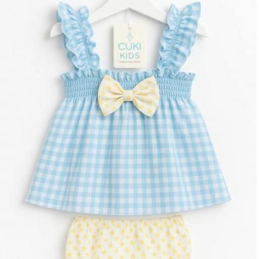 Vestido Estrellas Vichy