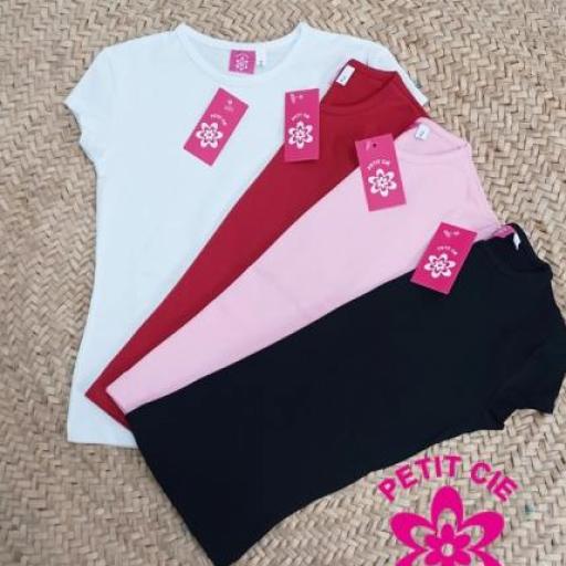 Camiseta básica para niña – varios colores [0]