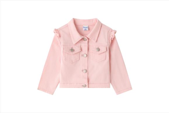 Chaqueta Vaquera Rosa