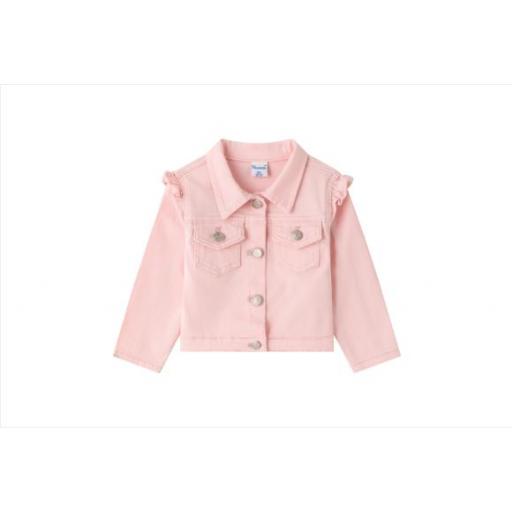 Chaqueta Vaquera Rosa