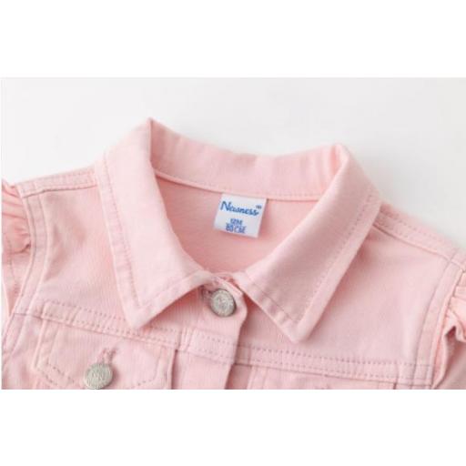 Chaqueta Vaquera Rosa [2]