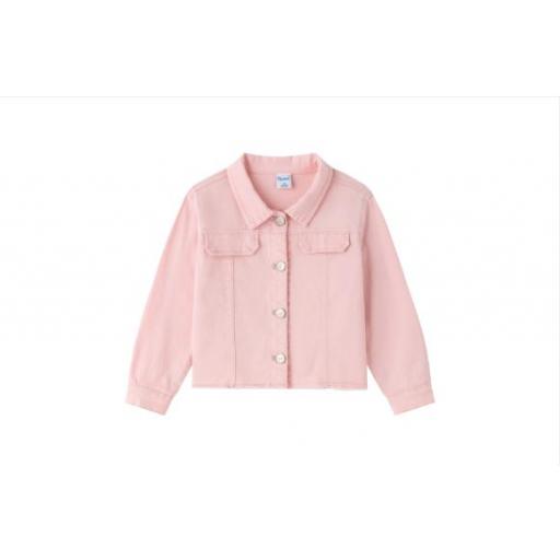 Chaqueta Vaquera Rosa