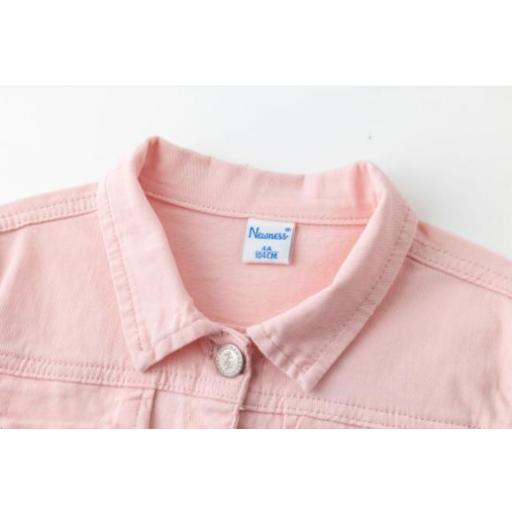 Chaqueta Vaquera Rosa [2]