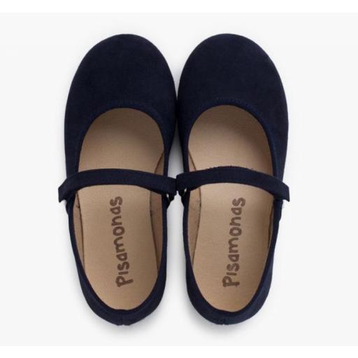 Merceditas Niña Serratex tira adherente AZUL MARINO [5]