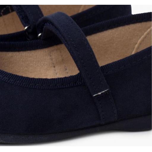 Merceditas Niña Serratex tira adherente AZUL MARINO [4]