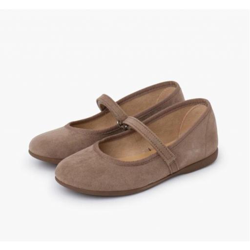 Merceditas Niña Serratex tira adherente TOPO [3]