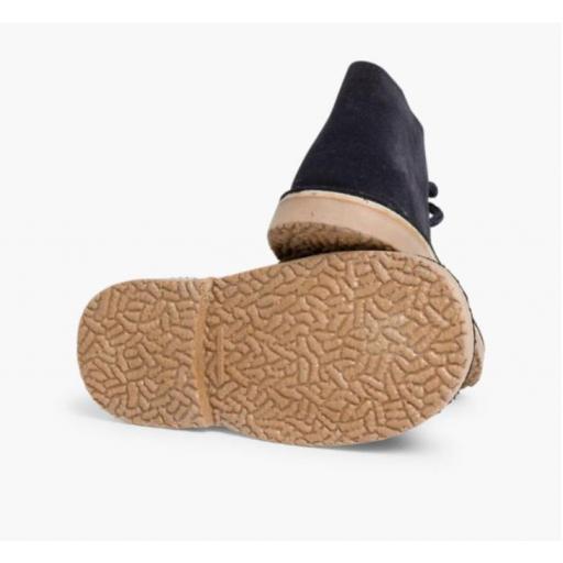 Pisacacas Niños Botas Safari Cordones AZUL MARINO [2]
