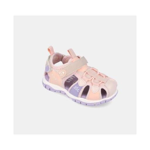 Sandalias deportivas para niña rosa y lila [1]