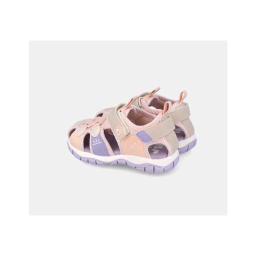 Sandalias deportivas para niña rosa y lila [2]