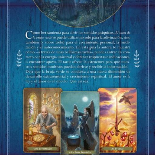 TAROT DE LA BRUJA VERDE CON LIBRO. [1]