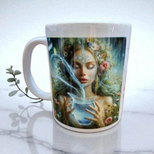 TAZA HORÓSCOPO ACUARIO. 