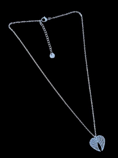 COLLAR ALAS DE ANGEL ( PLATEADA ) [1]