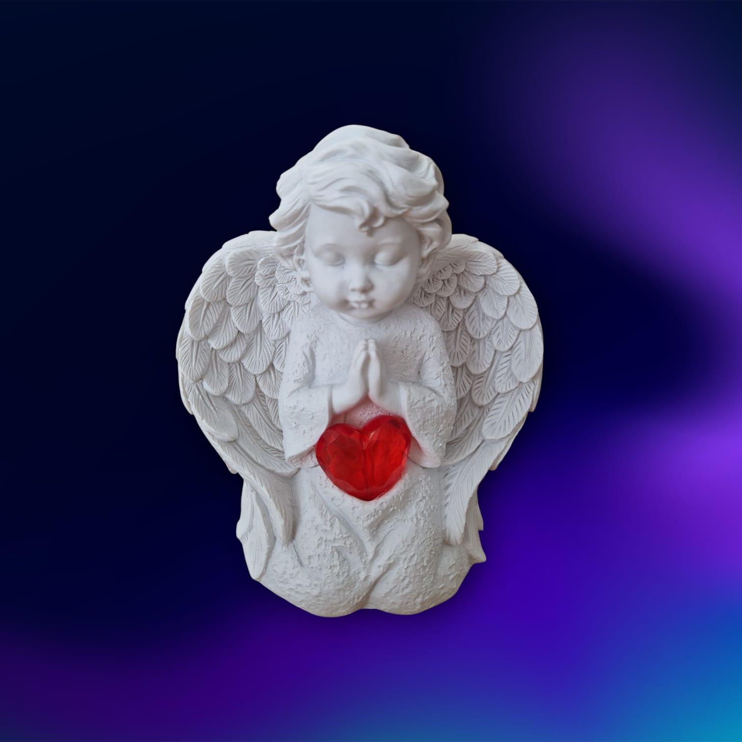ANGEL SENTADO GRANDE (LUZ)