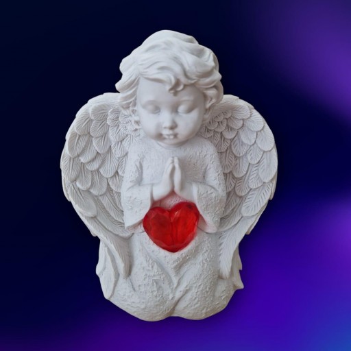 ANGEL SENTADO GRANDE (LUZ)