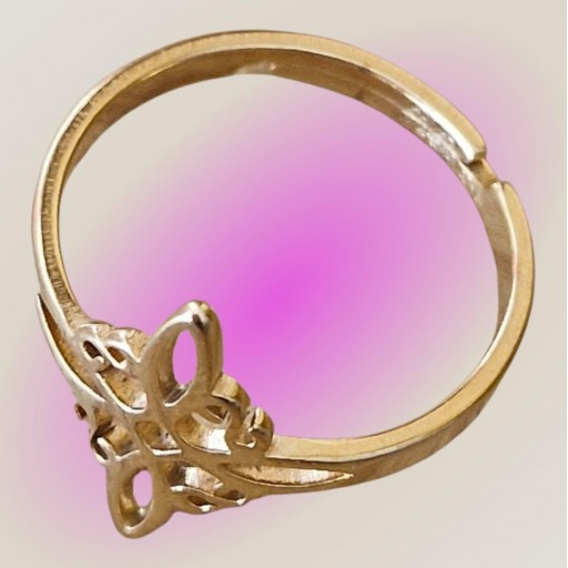 ANILLO NUDO DE BRUJA (DORADO) [1]