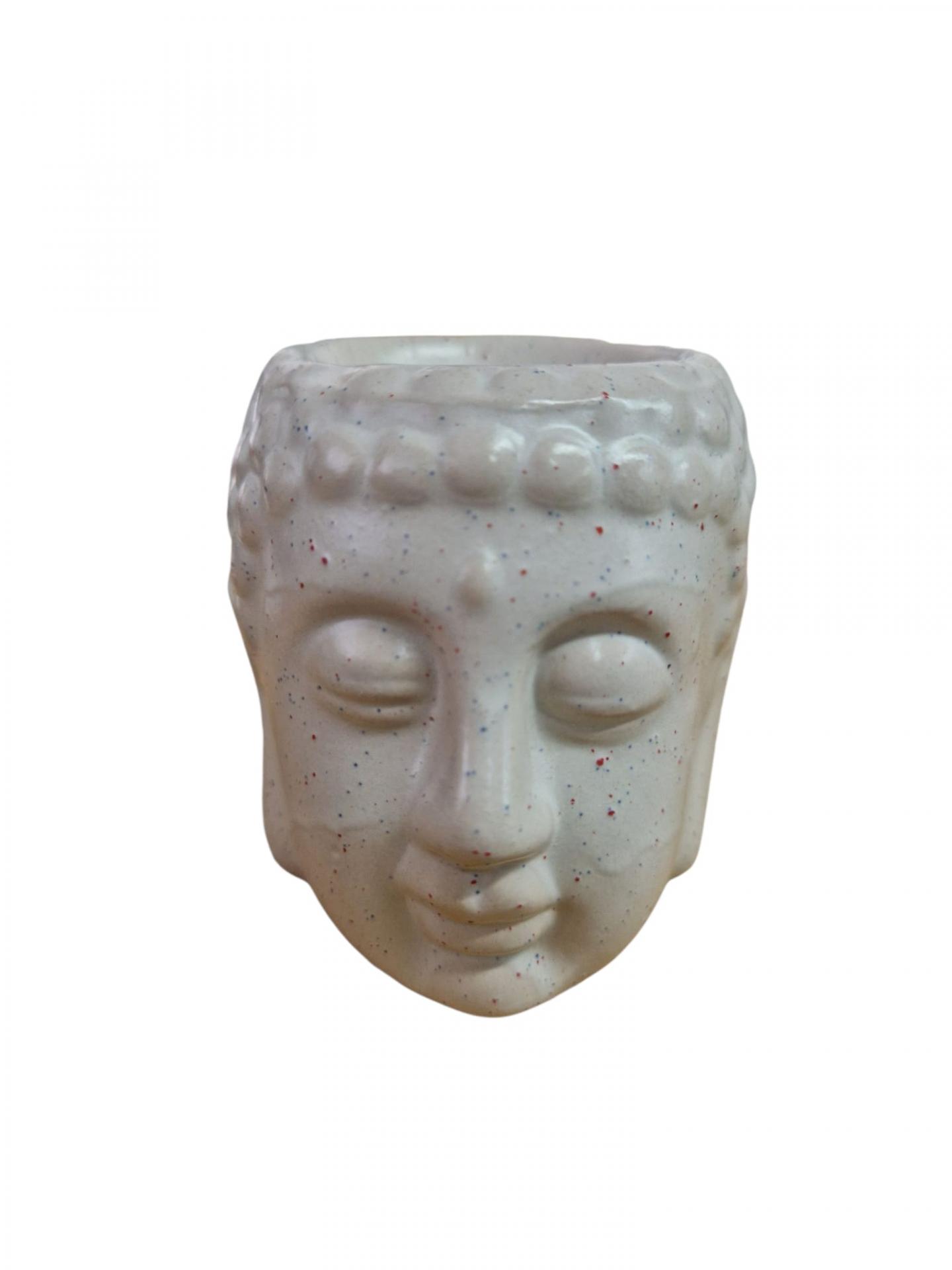 QUEMADOR BUDA CERÁMICO ( BLANCO)