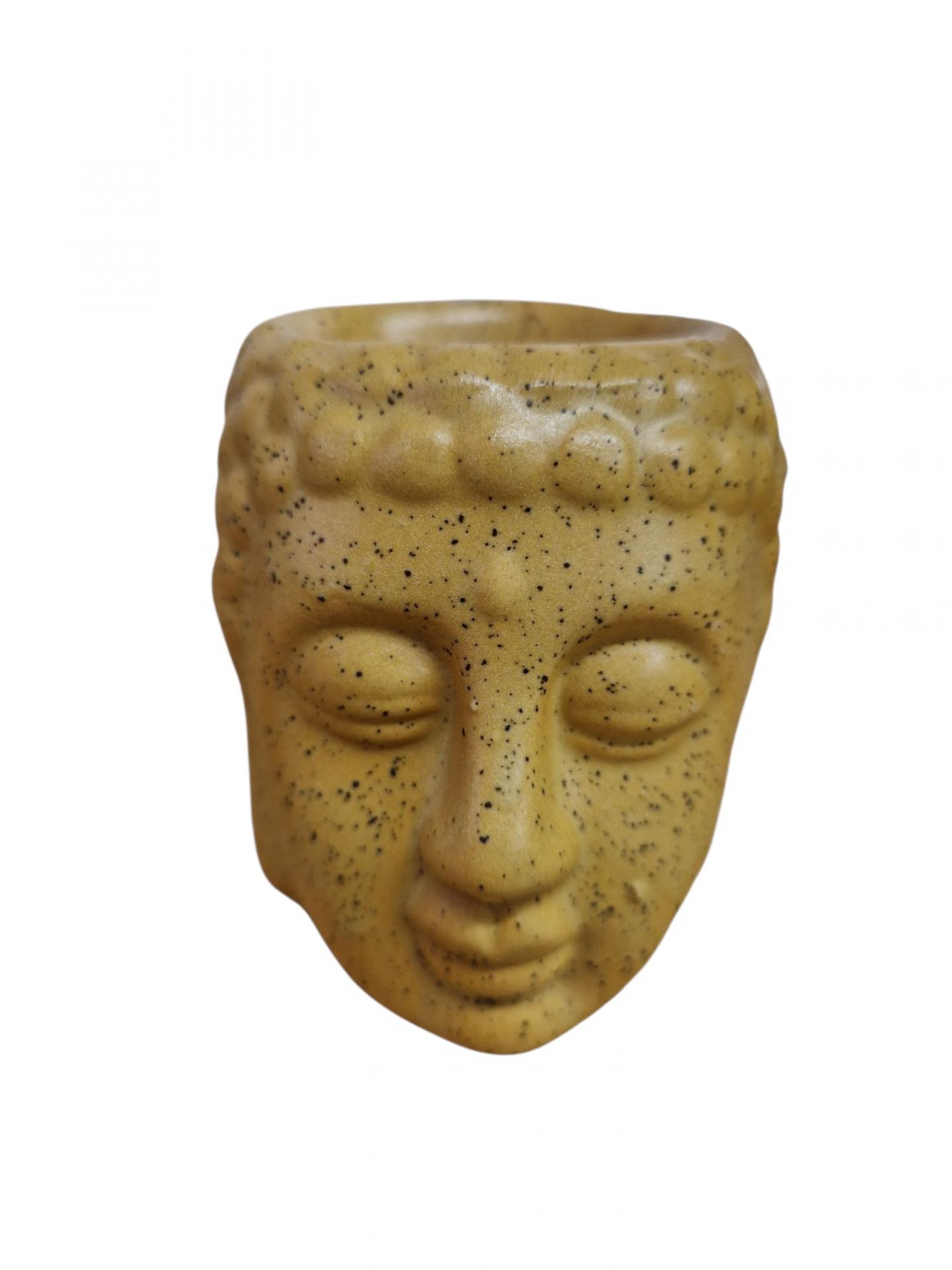 QUEMADOR BUDA CERÁMICO (MOSTAZA)