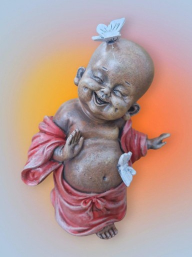 BUDA CON MARIPOSAS
