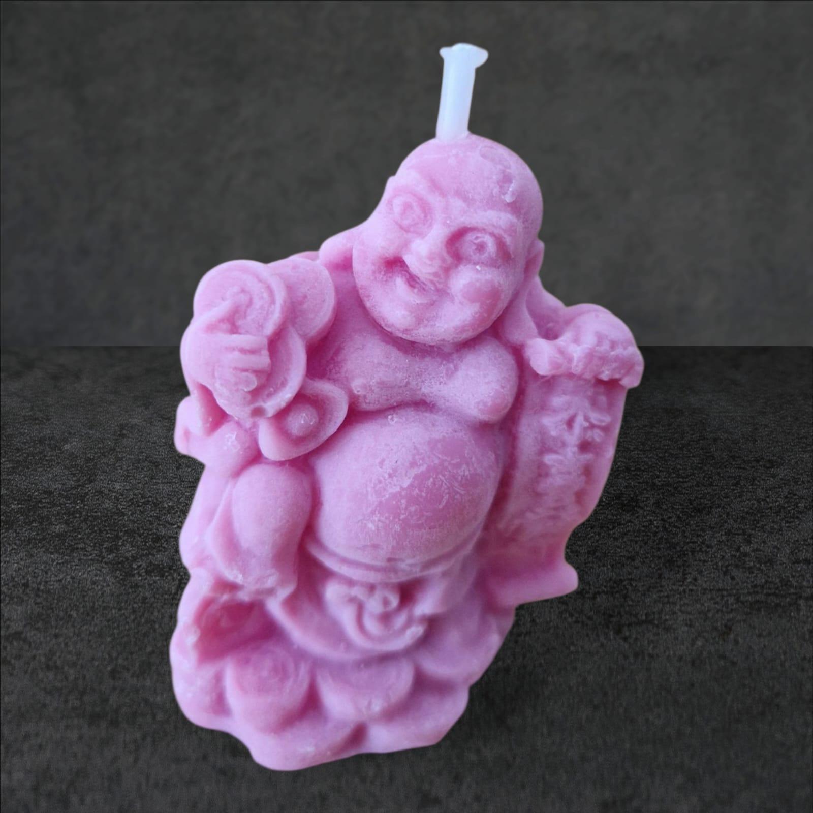 VELA BUDA (PEQUEÑO ROSA )