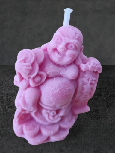 VELA BUDA (PEQUEÑO ROSA )