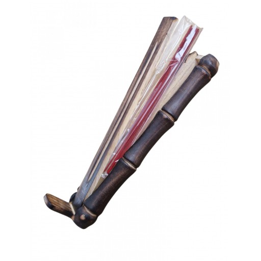 QUEMADOR INCIENSOS BAMBÚ ( OUD ROSA Y NEGRO ) [1]