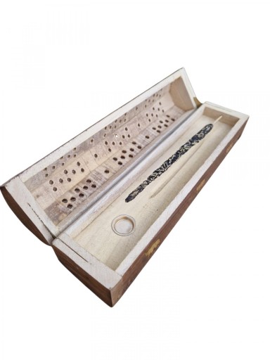 CAJA QUEMADOR DE INCIENSO Y CONOS [1]