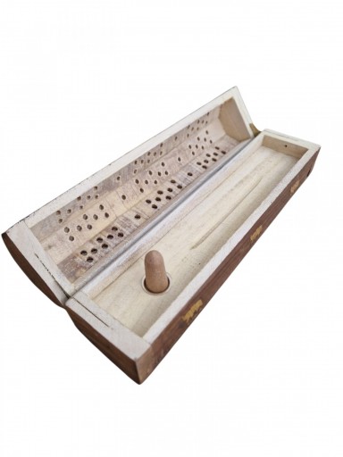 CAJA QUEMADOR DE INCIENSO Y CONOS [2]