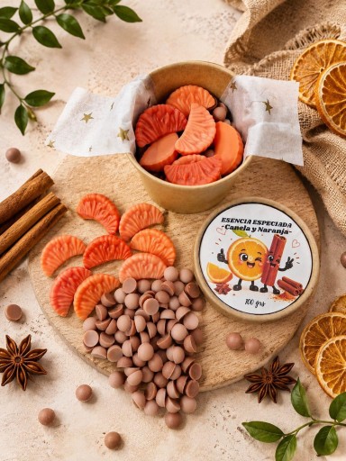 MARIMELS ESENCIA ESPECIADA( WAX MELTS ) Canela y Naranja  [1]