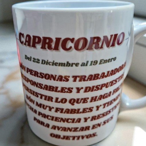 TAZA HORÓSCOPO CAPRICORNIO. [2]