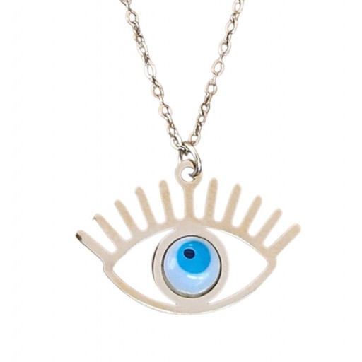 COLLAR OJO TURCO (DORADO)