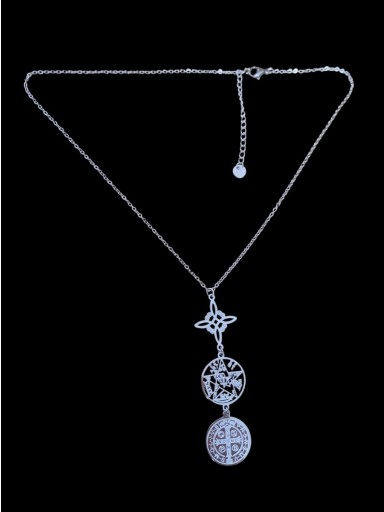 COLLAR TRIPLE PROTECCION ( PLATEADO ) [1]