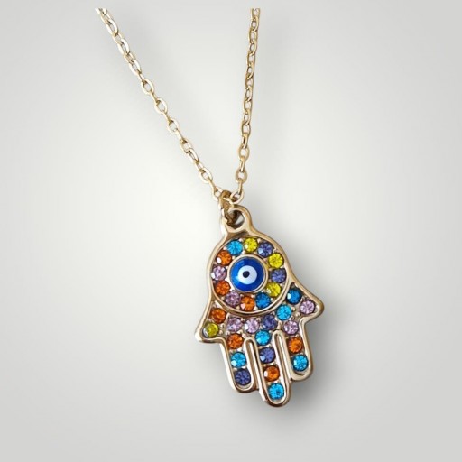 COLLAR MANO DE FATIMA ( DORADO ) [2]