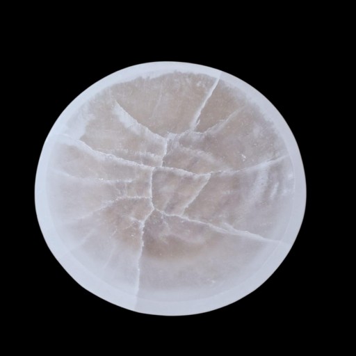 CUENCO DE SELENITA BLANCO (GRANDE)