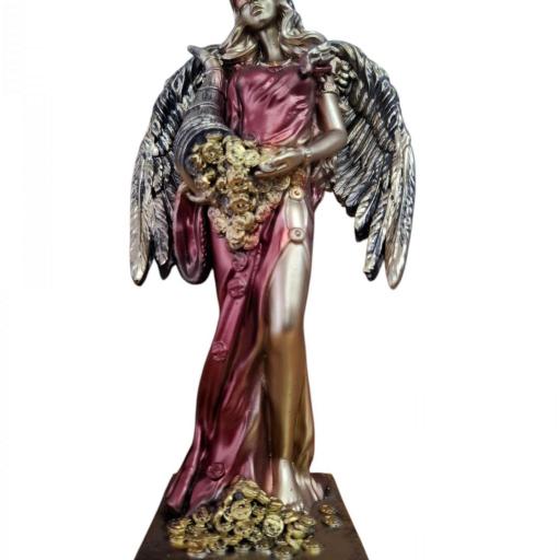  FIGURA EN RESINA DE "DIOSA DE LA FORTUNA" CON ALAS [1]