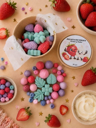 MARIMELS DELICIAS DE FRESA ( WAX MELTS ) Fresa y nata  [1]