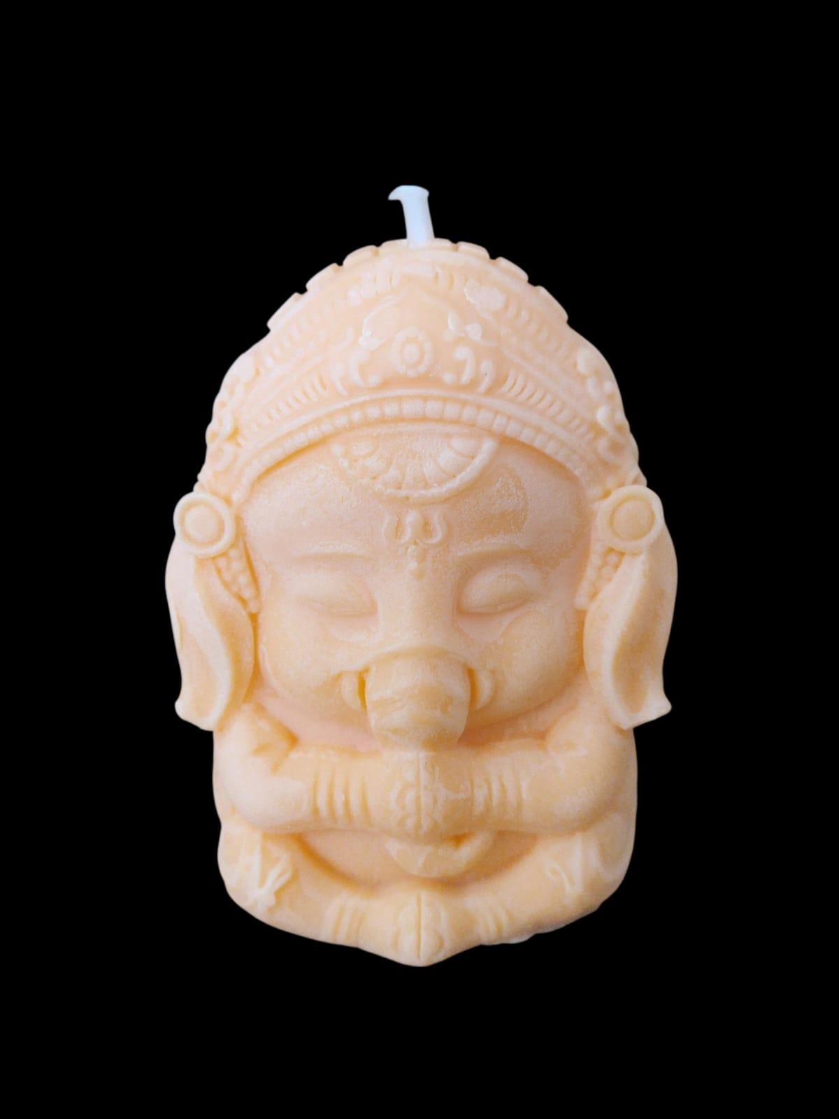 VELA GANESA ARTESANAL ( NARANJA )