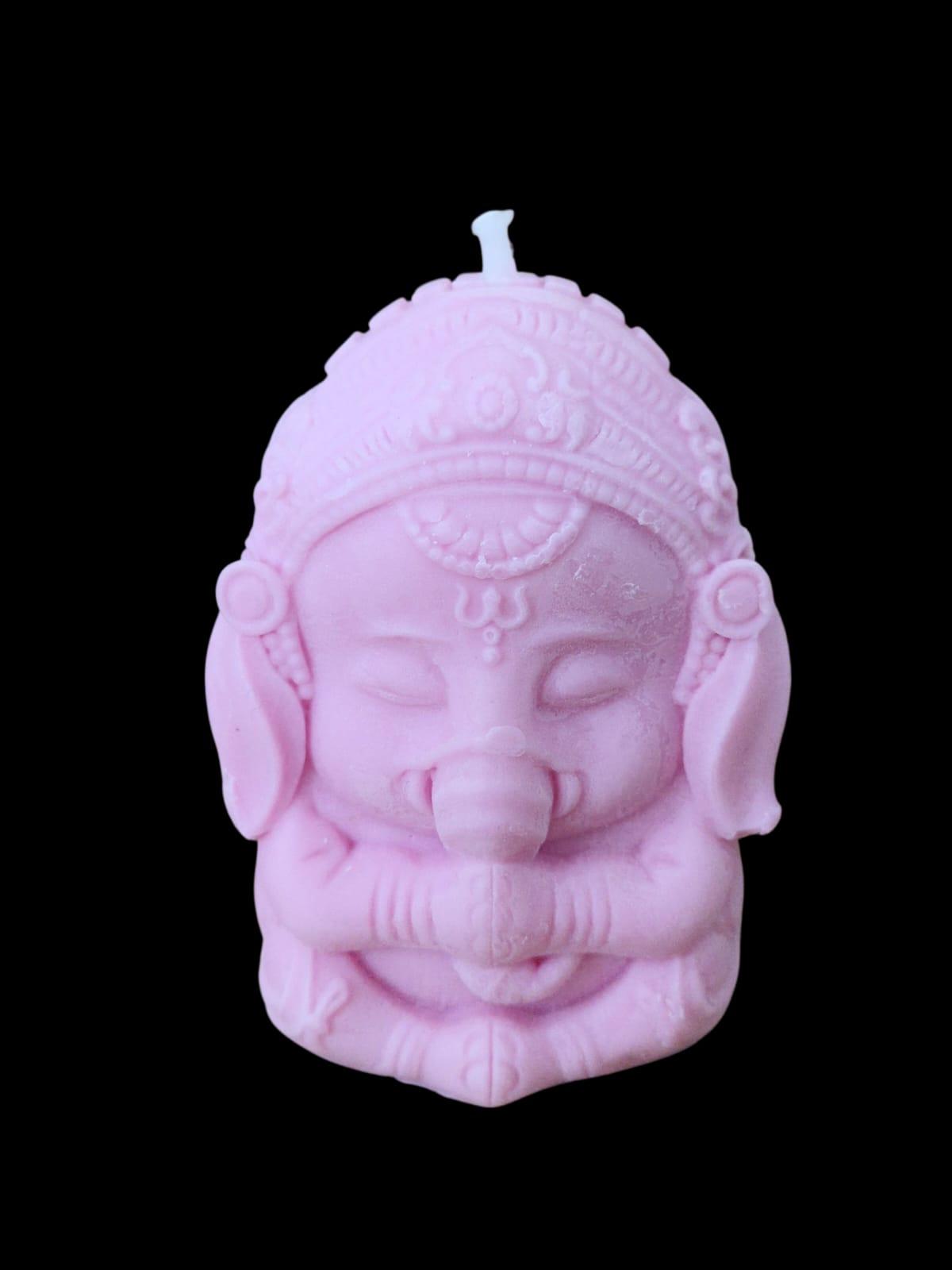 VELA GANESA  ARTESANAL ( ROSA )