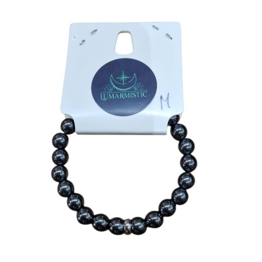 PULSERA DE MINERAL HEMATITES 